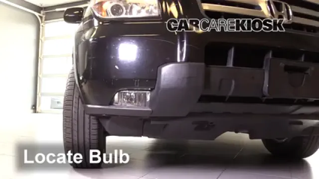 2008 Honda Pilot EX-L 3.5L V6 Éclairage Feu antibrouillard (remplacer l'ampoule)